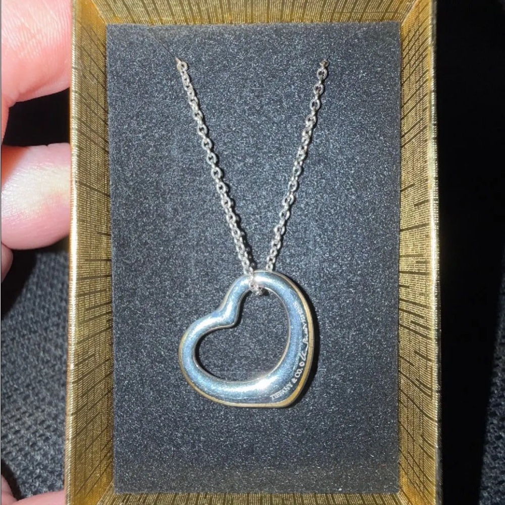 Tiffany&Co. Elsa Peretti Open Heart Necklace